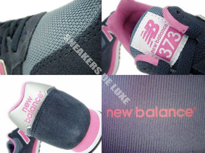 New Balance Navy / Pink Suede