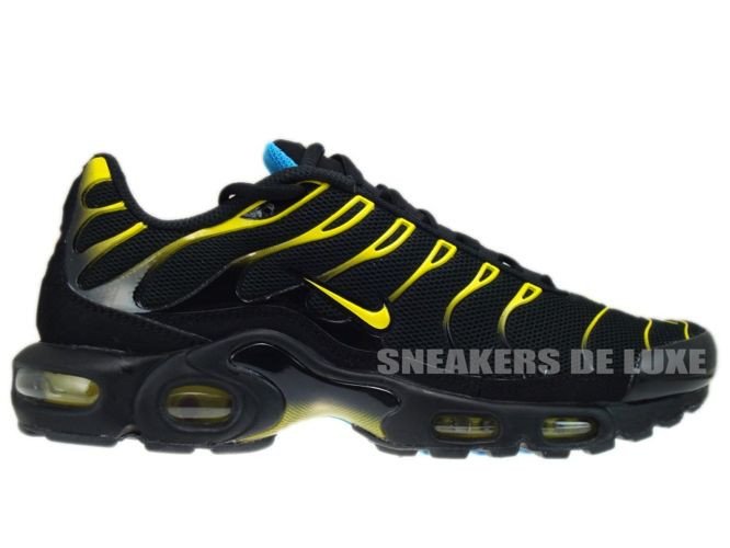 nike tuned 1 blue and yellow