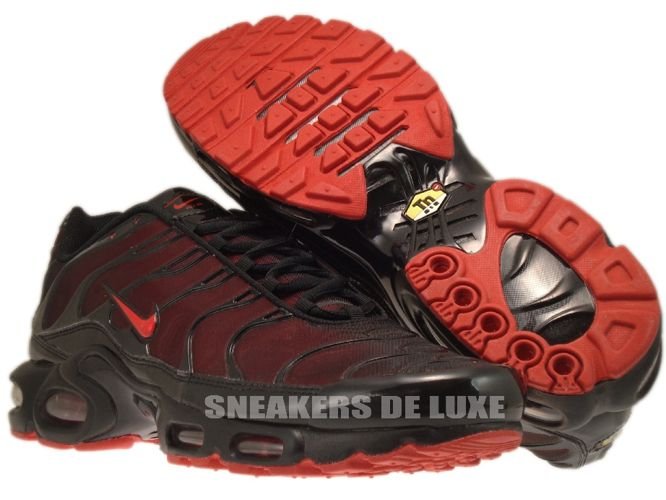 nike air max plus tn black and red