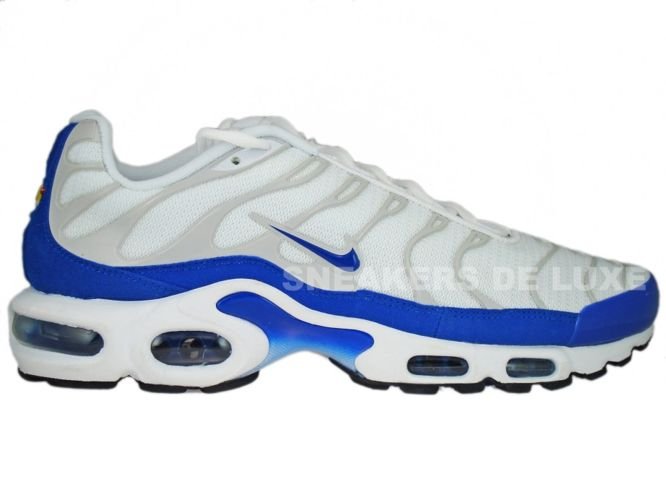 nike tuned 1 white and blue