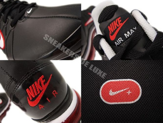 366718-015 Nike Air Max 2009+ Black/White Challenge Red