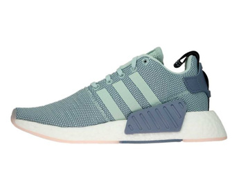 CQ2010 adidas NMD R2 W Raw Steel/Ash Green/Ftwr White