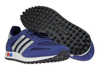 CQ2278 adidas LA Trainer Dark Blue/Matallic Silver/Dark Grey