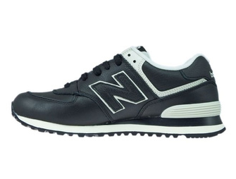 ML574LUC New Balance 574 Black Leather 