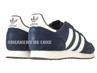 S79201 adidas ZX Racer Collegiate Navy / Ftwr White / Core Black