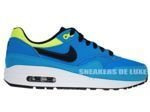 555766-401 Nike Air Max 1 Blue Hero/Black-Volt-Current Blue