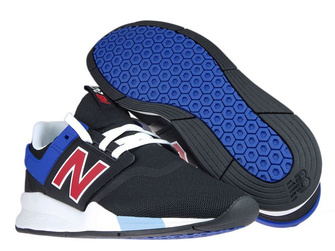 New Balance MS247FQ Deconstructed Black with Team Red