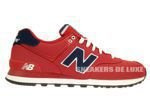 ML574POR New Balance Pique Polo Pack Red