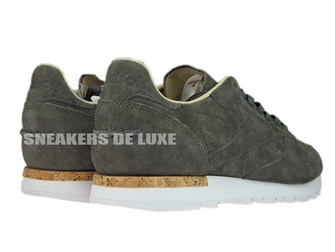 BD1903 Reebok Classic Leather LST Urban Grey/Stone/White