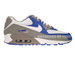 325018-054 Nike Air Max 90 Medium Grey/White-Varsity Royal