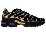 Nike Air Max Plus TN 1 Black/Metallic Gold-Black