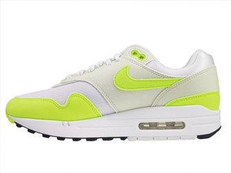 Nike Air Max 1 DZ2628-100 White/Volt-Sea Glass -Black