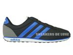 AW5054 adidas neo V Racer Black / Blue / Grey