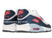 345017-117 Nike Air Max 90 White/Atomic Red-Armory Navy-Light Armory 345017-117