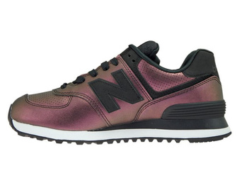 New Balance WL574KSB Sheen Pack Black