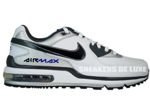 316391-123 Nike Air Max LTD II White/BlackDark Grey-Metallic Silver