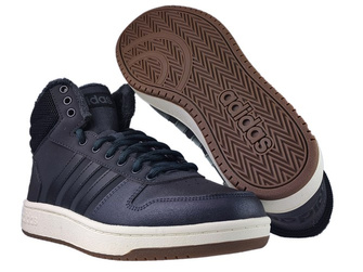 adidas Hoops 2.0 Mid GZ7959 Carbon / Core Black / White Tint