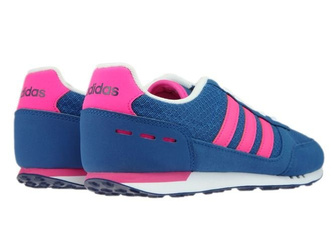 B74492 adidas City Racer W Core Blue/Shock Pink/Mystery Blue