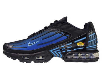 Nike Air Max Plus TN III FB8025-001 Black/Black-University Blue