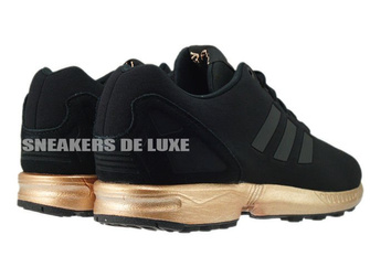 S78977 adidas ZX Flux core black / core black / copper metallic