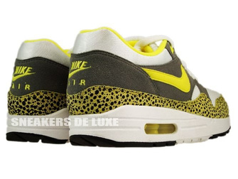 Nike Air Max 1 White/Voltage Yellow-Metallic 308866-171