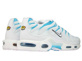 852630-105 Nike Air Max Plus TN 1 White/White-Lt Blue Fury