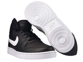 Nike Ebernon Mid AQ1773 002 Black/White