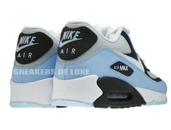 325018-409 Nike Air Max 90 Obsidian/White-Obsidian Midnight Fog