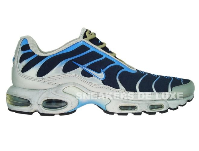 Nike Air Max Plus TN 1 Slip On Silver Blue