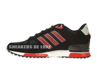 B24856 adidas ZX 750 core black / rust red f15-st / mist slate f15-st