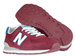 New Balance ML574OBC Scarlet with Light Blue