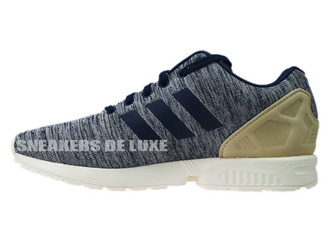 AQ3097 adidas ZX Flux Collegiate Navy/St Pale Nude F13/Chalk White