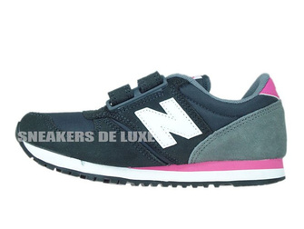 New Balance KE420GEY Black / White / Pink