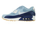 616730-402 Nike Air Max 90 Grey/Pure Platinum-Loyal Blue-Summit White