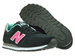 New Balance WL373WPG Black / Pink / Green