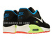 Nike Air Max 90 Black/White-Blue Lacquer Red 307793-026