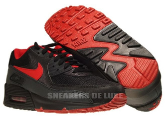 325018-069 Nike Air Max 90 Midnight Fog/University Red