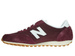 New Balance U410BD Burgundy/White