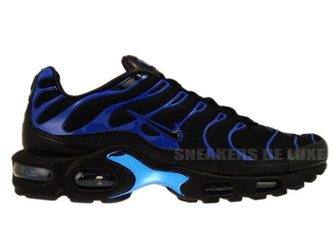 Nike Air Max Plus TN 1 Premium Black/Black-Team Royal 387179-004