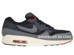 537383-008 Nike Air Max 1 Essential Black/Cool Grey-Anthracite-Team Orange