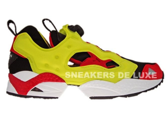 Reebok Insta Pump Fury Respect Pack Black/Yellow/Red 1-J20276