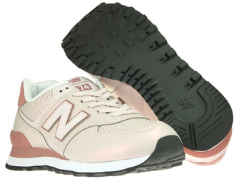 New Balance WL574KSE Sheen Conch Shell with Dark Oxide