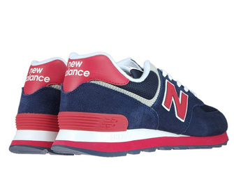 New Balance ML574MUA Pigment with Team Red