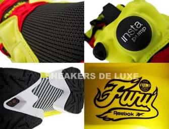 Reebok Insta Pump Fury Respect Pack Black/Yellow/Red 1-J20276