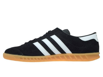 S76696 adidas Hamburg Core Black/Ftwr White/Gum