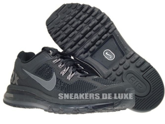 554886-001 Nike Air Max+ 2013 Black/Dark Grey