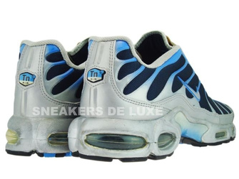 Nike Air Max Plus TN 1 Slip On Silver/Blue