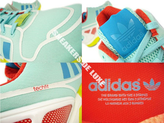 AF6304 adidas ZX Flux clear aqua / bold aqua / ftwr white