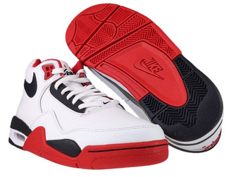 Nike Flight Legacy BQ4212-100 White/Black-University Red