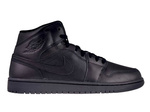 Nike Air Jordan 1 Mid 554724-093 Black/Black-Black